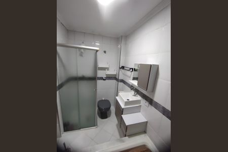 Banheiro de apartamento para alugar com 1 quarto, 40m² em Vila Domitila, São Paulo
