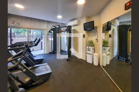 Apartamento para alugar com 53m², 1 quarto e 1 vaga Apartamento para alugar com 53m², 1 quarto e 1 vagaÁrea comum - Academia