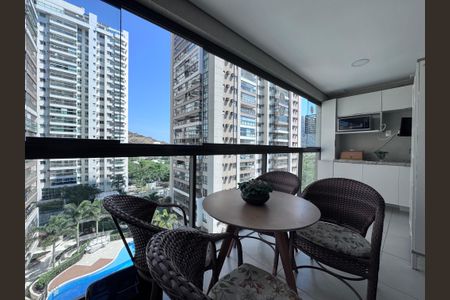 Varanda de apartamento à venda com 2 quartos, 81m² em Recreio dos Bandeirantes, Rio de Janeiro
