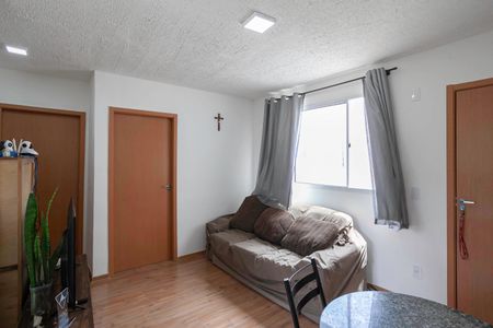 Sala de apartamento à venda com 2 quartos, 50m² em Bom Jesus, Contagem