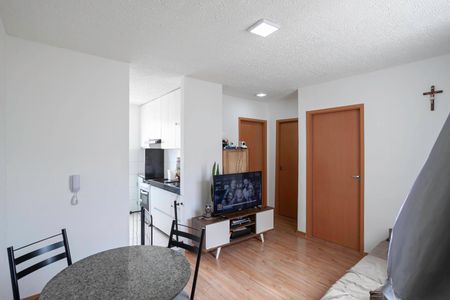 Sala de apartamento à venda com 2 quartos, 50m² em Bom Jesus, Contagem