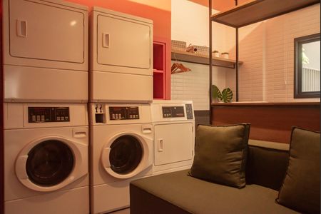 Studio para alugar com 27m², 1 quarto e sem vagaÁrea comum - Lavanderia