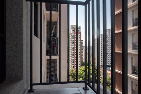 Studio para alugar com 27m², 1 quarto e sem vagaVaranda