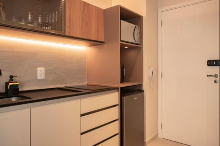 Studio para alugar com 27m², 1 quarto e sem vagaCozinha