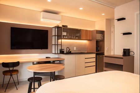 Studio para alugar com 27m², 1 quarto e sem vagaStudio