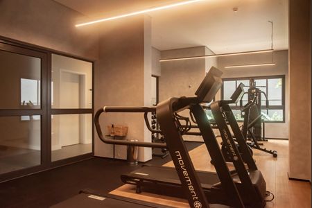 Studio para alugar com 27m², 1 quarto e sem vagaÁrea comum - Academia