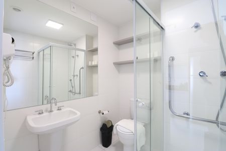 Studio para alugar com 25m², 1 quarto e sem vagaBanheiro Social