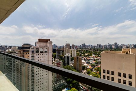 Varanda de apartamento à venda com 3 quartos, 134m² em Itaim Bibi, São Paulo