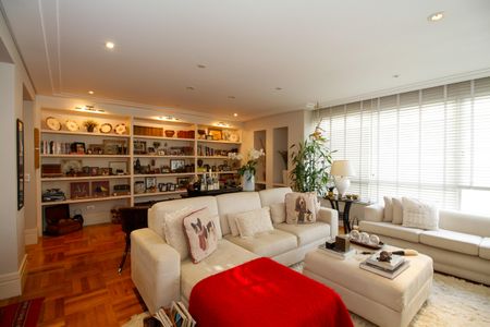 Sala  de apartamento à venda com 3 quartos, 160m² em Jardim Paulista, São Paulo