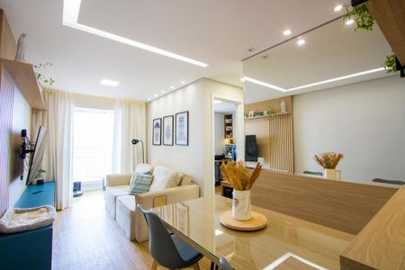 Sala de apartamento à venda com 2 quartos, 50m² em Vila Pires , Santo André