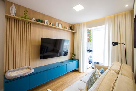 Sala de apartamento à venda com 2 quartos, 50m² em Vila Pires , Santo André