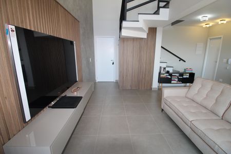 Apartamento para alugar com 94m², 1 quarto e 2 vagasSala