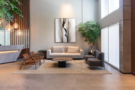 Studio à venda com 60m², 1 quarto e 1 vaga Studio à venda com 60m², 1 quarto e 1 vagaHall de entrada