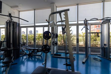 Studio à venda com 60m², 1 quarto e 1 vaga Studio à venda com 60m², 1 quarto e 1 vagaÁrea comum - Academia