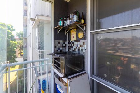 Sacada da Sala de apartamento à venda com 3 quartos, 69m² em Jardim Guairaca, São Paulo