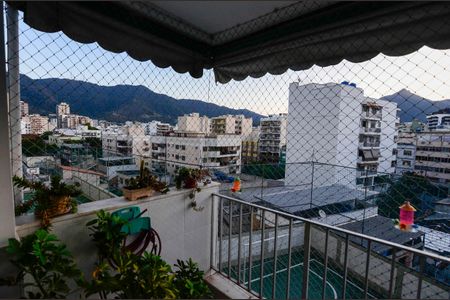 Varanda da Sala de apartamento à venda com 3 quartos, 107m² em Maracanã, Rio de Janeiro