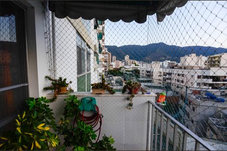 Vista da Sala de apartamento à venda com 3 quartos, 107m² em Maracanã, Rio de Janeiro