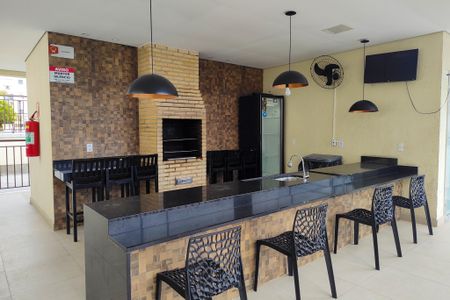 Apartamento para alugar com 47m², 2 quartos e 1 vaga Apartamento para alugar com 47m², 2 quartos e 1 vagaÁrea comum - Churrasqueira