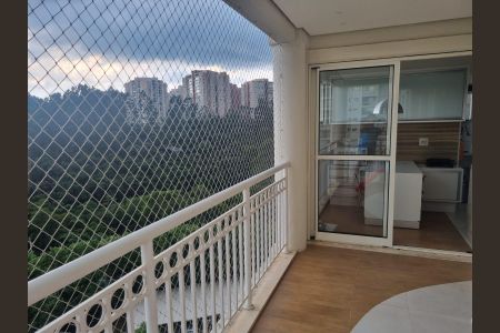 Varanda de apartamento à venda com 2 quartos, 110m² em Tamboré, Santana de Parnaíba