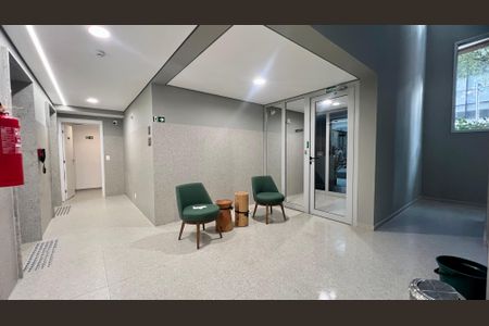 Apartamento à venda com 40m², 1 quarto e sem vaga Apartamento à venda com 40m², 1 quarto e sem vagaHall de entrada