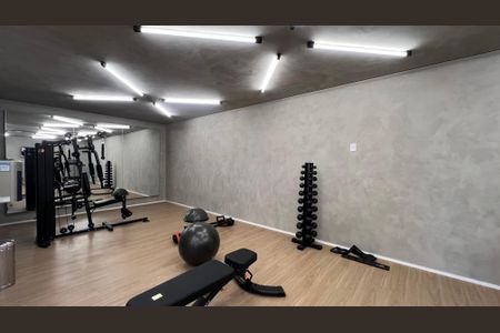 Apartamento à venda com 40m², 1 quarto e sem vaga Apartamento à venda com 40m², 1 quarto e sem vagaAcademia