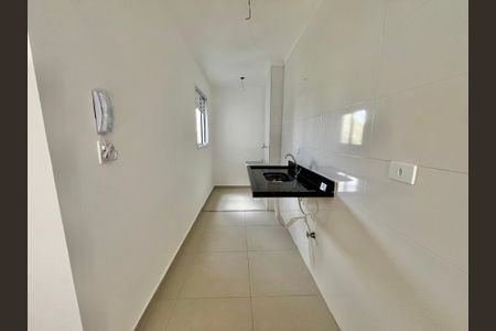 Studio à venda com 38m², 2 quartos e sem vagaCozinha e Área de Serviço