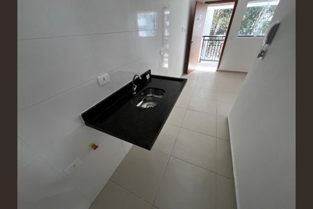 Studio à venda com 38m², 2 quartos e sem vagaCozinha e Área de Serviço
