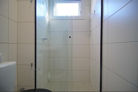 Banheiro Social de apartamento para alugar com 1 quarto, 35m² em Pátria Nova, Novo Hamburgo