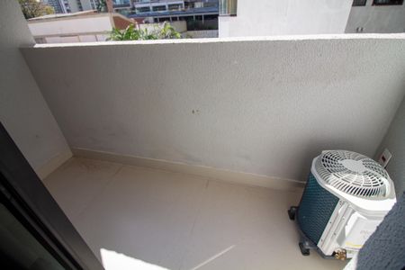 Studio para alugar com 28m², 1 quarto e sem vagaVaranda