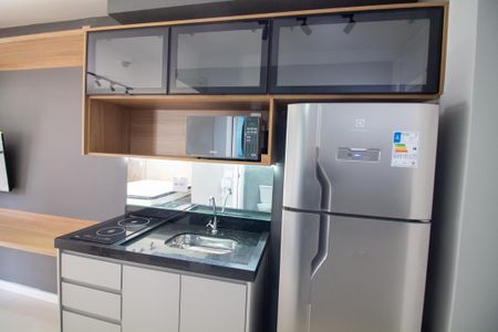 Studio para alugar com 28m², 1 quarto e sem vagaCozinha