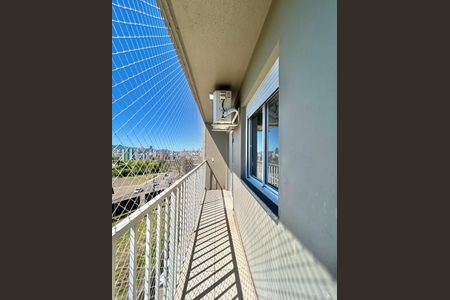 Varanda da Sala de apartamento à venda com 2 quartos, 47m² em Primavera, Novo Hamburgo