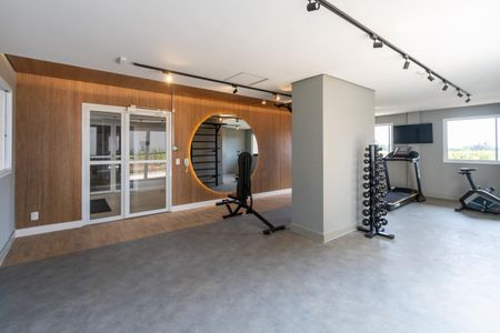 Apartamento à venda com 40m², 2 quartos e 1 vaga Apartamento à venda com 40m², 2 quartos e 1 vagaÁrea comum - Academia