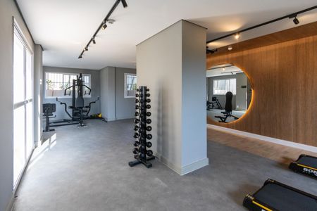 Apartamento à venda com 40m², 2 quartos e 1 vaga Apartamento à venda com 40m², 2 quartos e 1 vagaÁrea comum - Academia