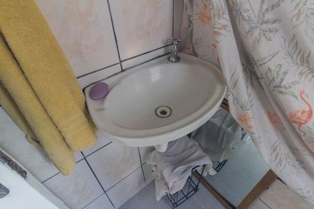 Banheiro de kitnet/studio à venda com 1 quarto, 33m² em Campos Elíseos, São Paulo