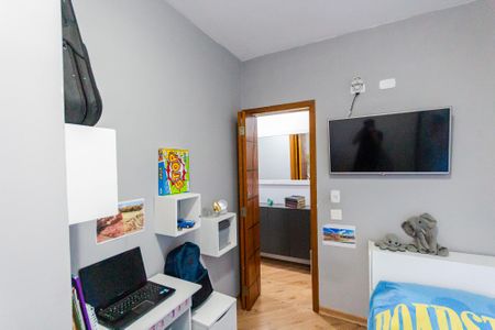 Quarto 1 de apartamento à venda com 2 quartos, 56m² em Jardim Santo Alberto, Santo André