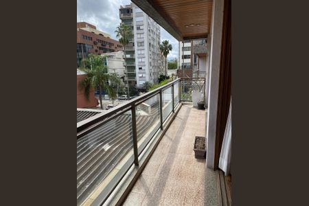 Varanda da Sala de apartamento à venda com 3 quartos, 165m² em Menino Deus, Porto Alegre