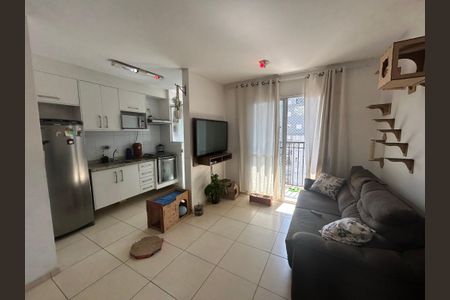 Sala de apartamento à venda com 2 quartos, 55m² em Vila Augusta, Guarulhos