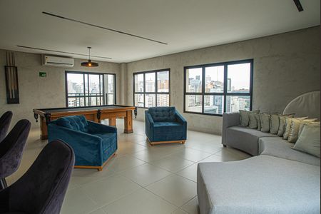 Apartamento para alugar com 45m², 2 quartos e 1 vagaÁrea comum - Sala de Jogos