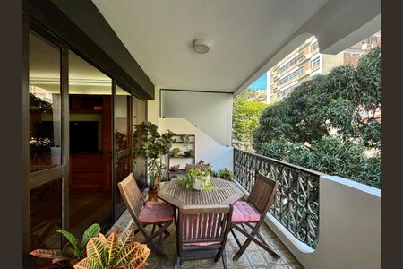 Varanda da sala de apartamento à venda com 3 quartos, 150m² em Lagoa, Rio de Janeiro