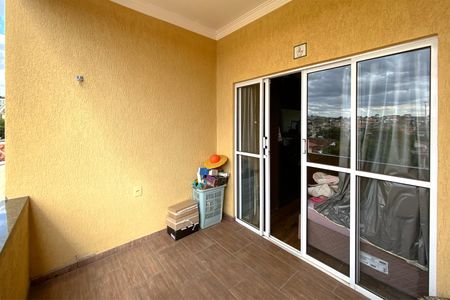 Varanda da Suite 1 de casa à venda com 4 quartos, 420m² em São Geraldo, Belo Horizonte