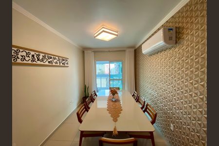 Sala de Jantar de apartamento para alugar com 2 quartos, 100m² em Vila Caiçara, Praia Grande