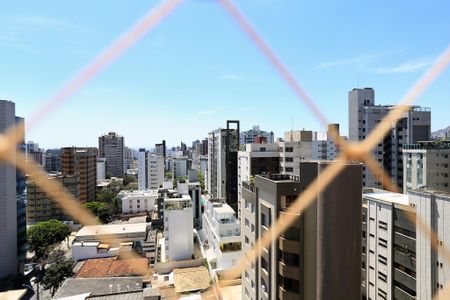 Vista do Quarto de apartamento à venda com 3 quartos, 110m² em Sion, Belo Horizonte