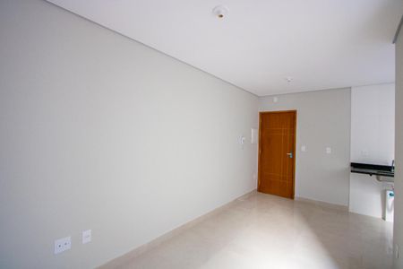 Sala/Cozinha de apartamento à venda com 2 quartos, 47m² em Campestre, Santo André