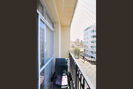 Varanda da Sala de apartamento à venda com 2 quartos, 70m² em Sagrada Família, Belo Horizonte