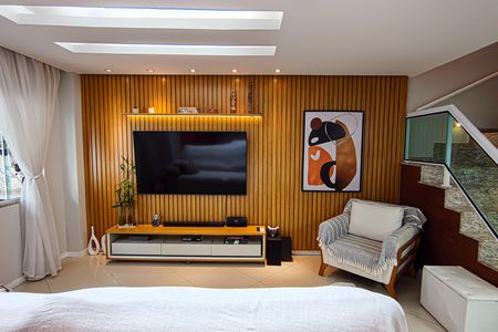 Casa de condomínio à venda com 137m², 4 quartos e 1 vagaSala