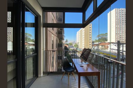 Apartamento à venda com 31m², 1 quarto e sem vagaVaranda