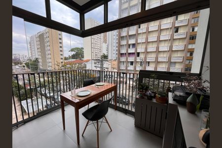 Apartamento à venda com 31m², 1 quarto e sem vagaVaranda
