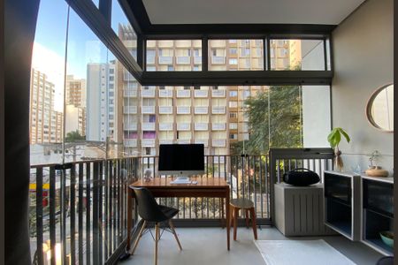 Varanda de apartamento à venda com 1 quarto, 31m² em Perdizes, São Paulo