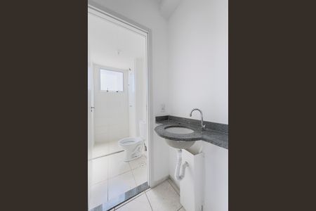 Banheiro Social de apartamento para alugar com 2 quartos, 48m² em Jardim Paraiso, Jacareí