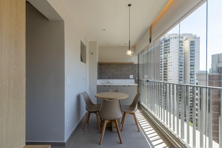 Apartamento à venda com 40m², 1 quarto e sem vagaVaranda